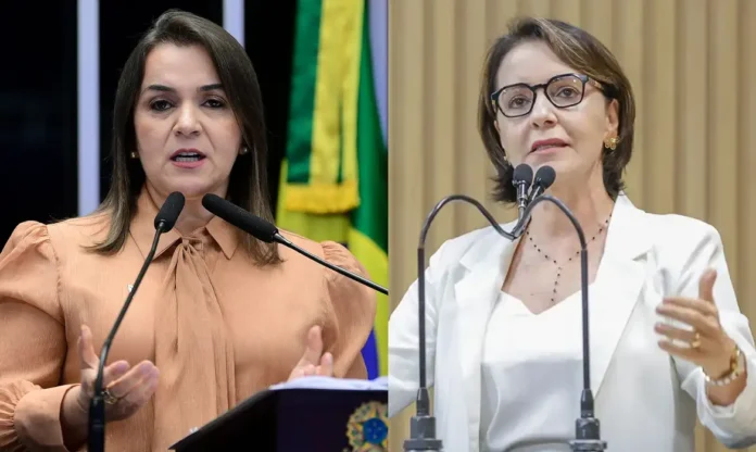 Emília Corrêa e Adriane Lopes